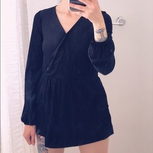 Velvet romper